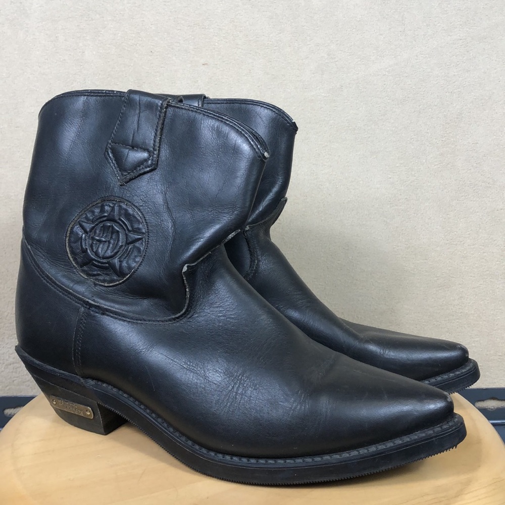 Harley-Davidson Black Ankle Booties